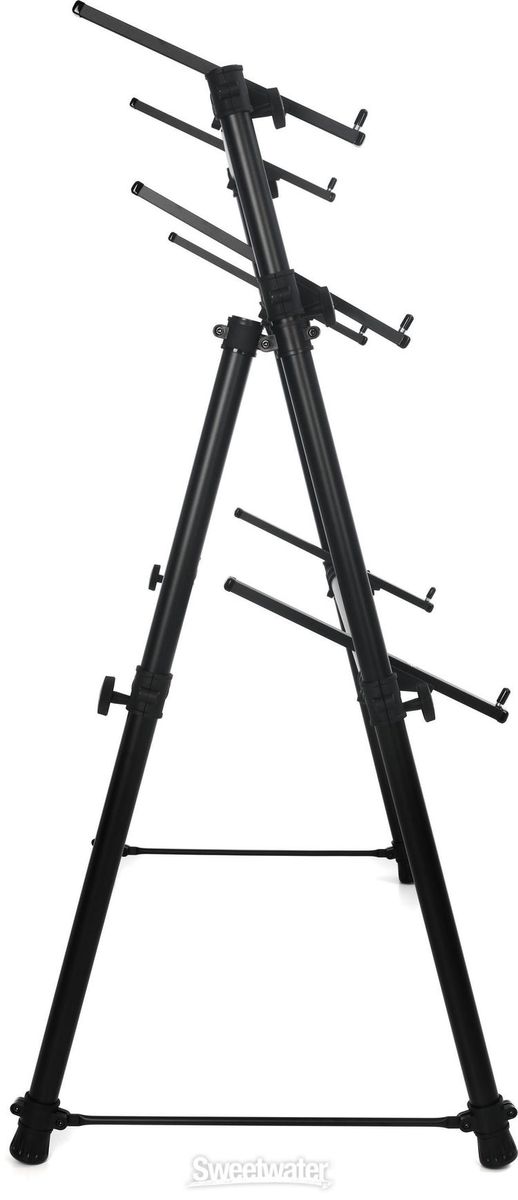 On-Stage 3-Tier A-Frame Keyboard Stand - Black