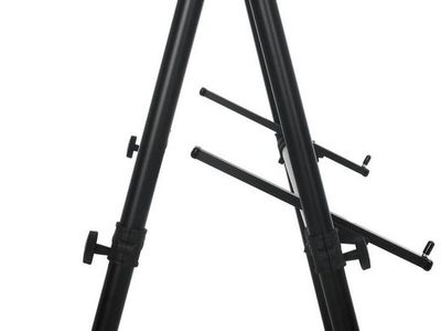 On-Stage 3-Tier A-Frame Keyboard Stand - Black