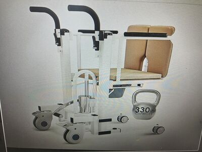 Hydraulic patient lift chair patient Dolly