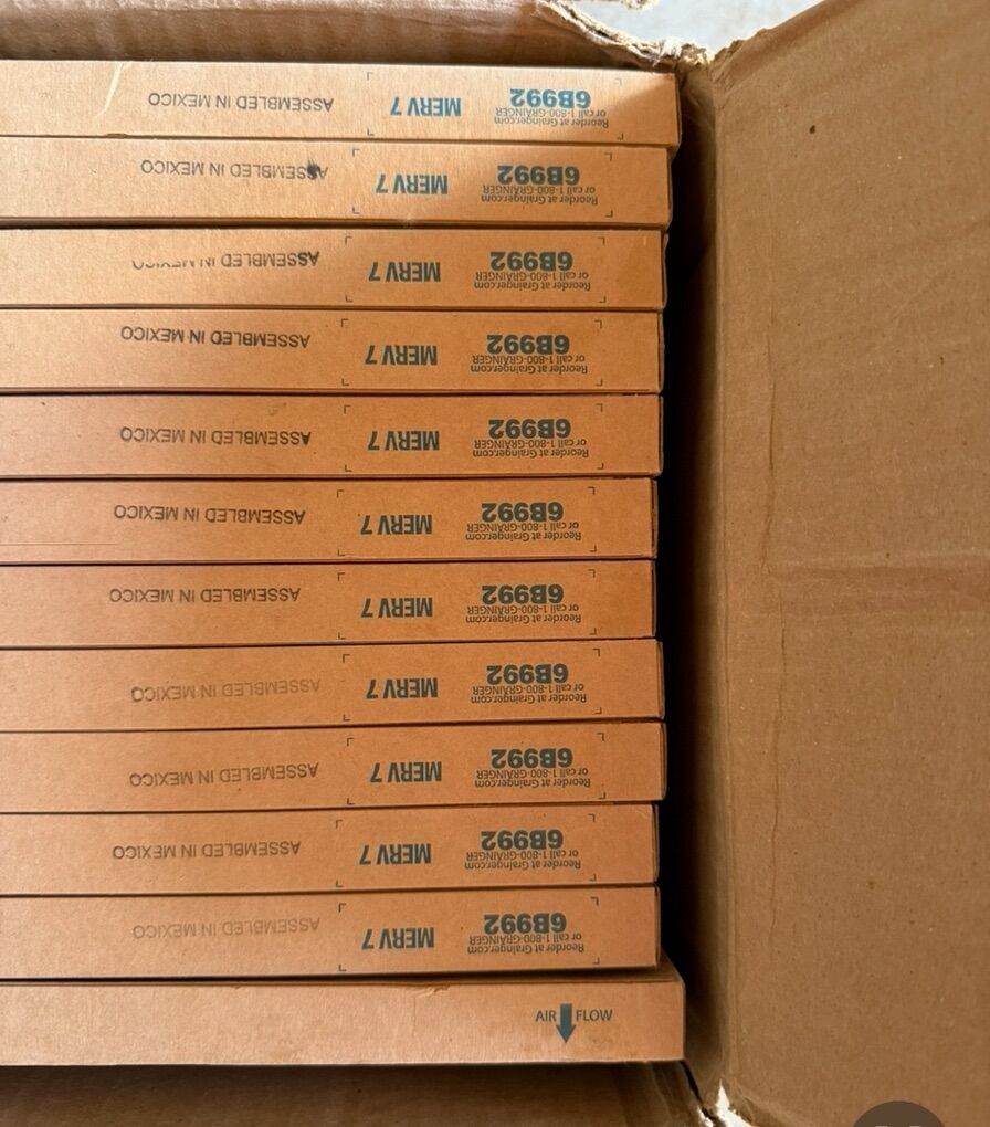 Case Of 12 20x30x1 Air Handler Furnace Filters