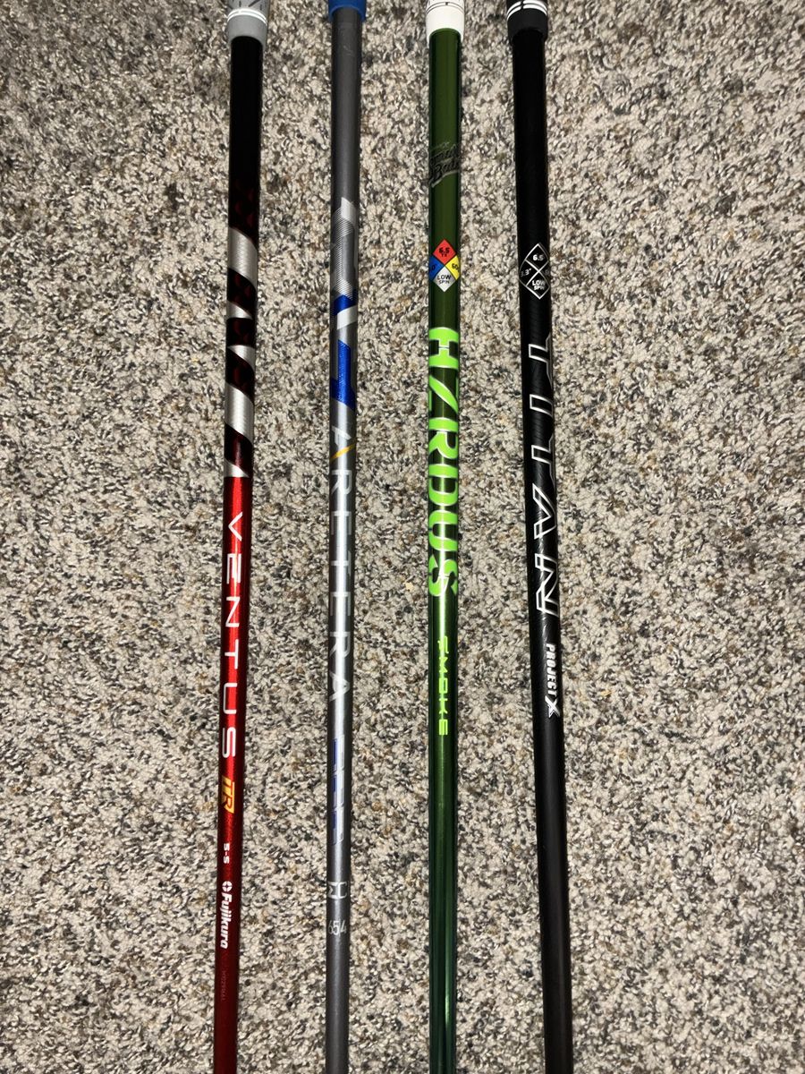 High End Driver Shafts Velocore/ProjectX/Aretera