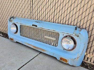 International Scout Nose Piece And Grille Assembly