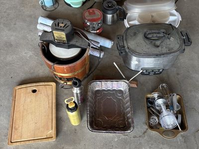 Kitchenware & Small Appliance Bundle - Cuisinart Slow Cooker, Ice Cream Maker, Cutting Board & Utensils