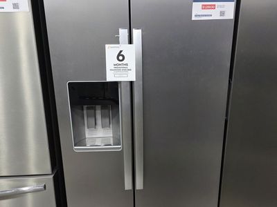 Whirlpool 28.5 Cu Ft Side by Side Refrigerator — Ice and Water, 36 Inch Stainless, Brand New
