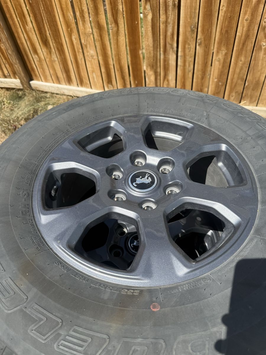 Bronco wheels and tires