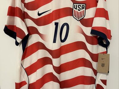 FIFA WORLD CUP USA USMNT Stadium Home Jersey - Christian Pulisic #10