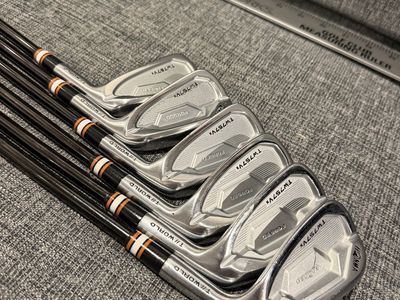 Honma Forged TW757 VX Iron Set 5-PW KBS $-Taper PVD 130X Extra Stiff Excellent