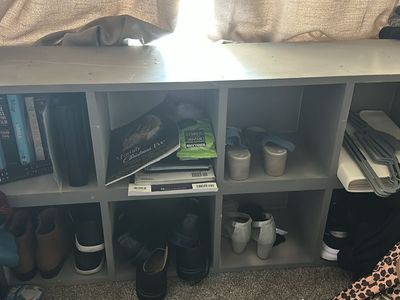 8 cube heavy duty shelf