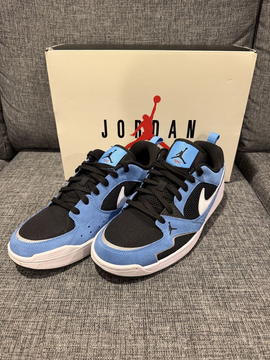 Jordan CMFT Era "University Blue" Black White Size 11 Used HJ6777-004