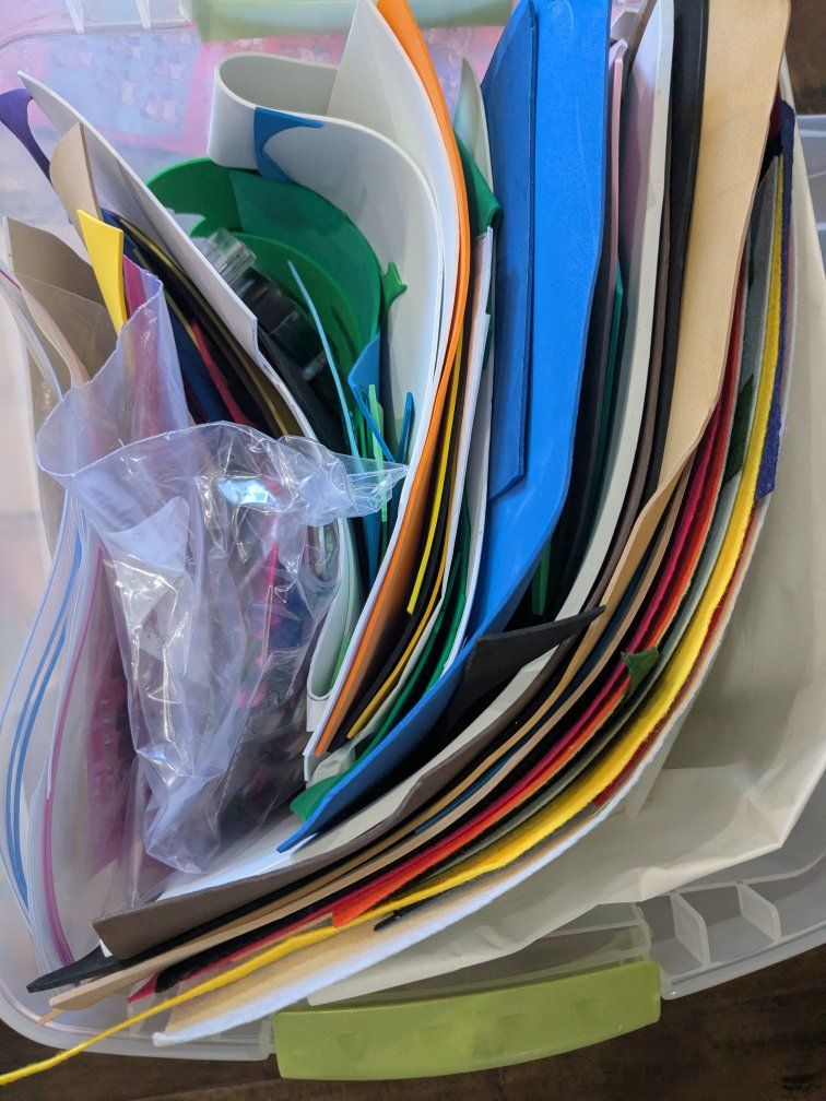 Foam craft supplies