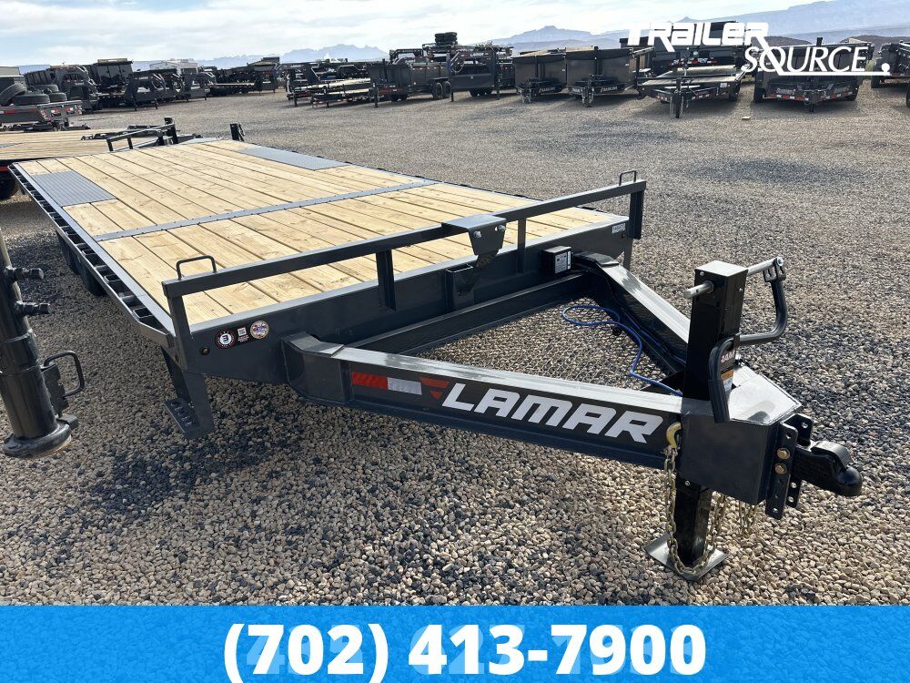 8.5x22 Lamar F8 Deckover Equipment Trailer - 14K GVWR