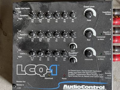 Car audio equipment