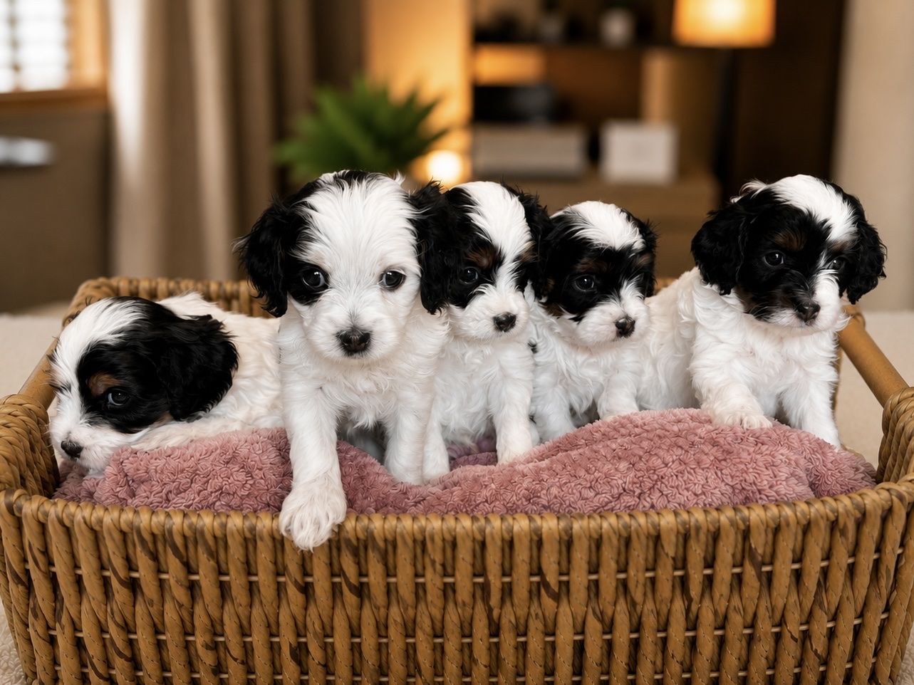 F1 Cavapoo Puppies | Each Puppy DNA Tested