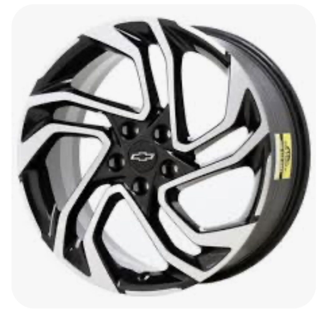 OEM Chevrolet Trailblazer RS Factory Wheel Rim 19” Black Machined