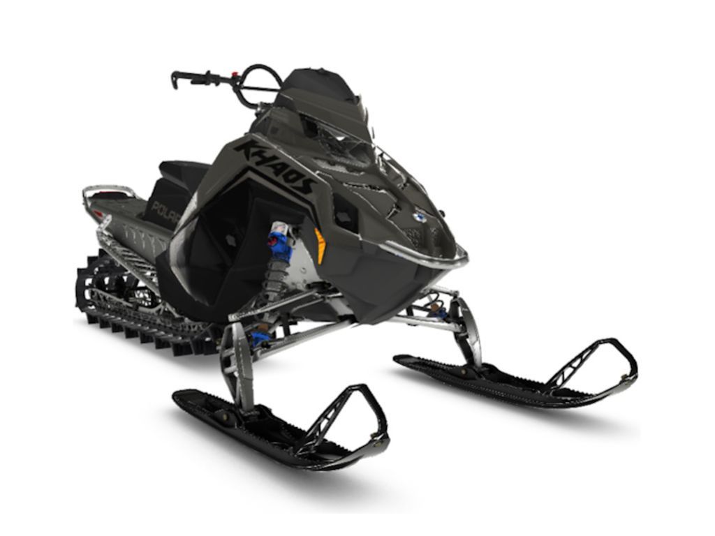 2025 Polaris® 850 RMK KHAOS 155 Shadow Gray / Gloss Black