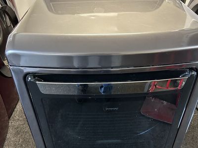 LG dark stainless electric dryer