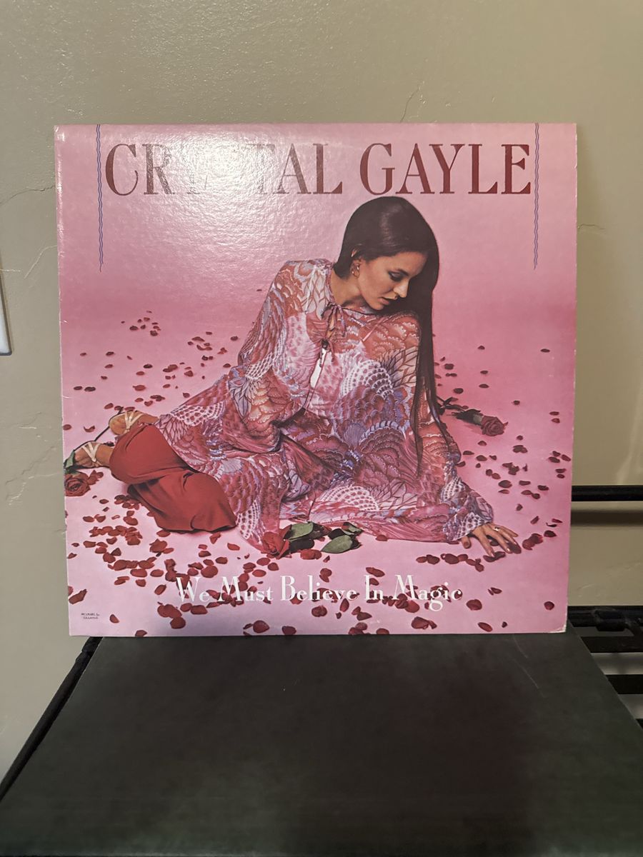Crystal Gayle - We Must Believe In Magic Vinyl LP Record Album