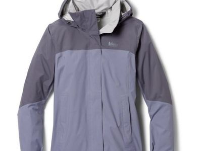 REI Lilac Purple Colorblock Jacket XS