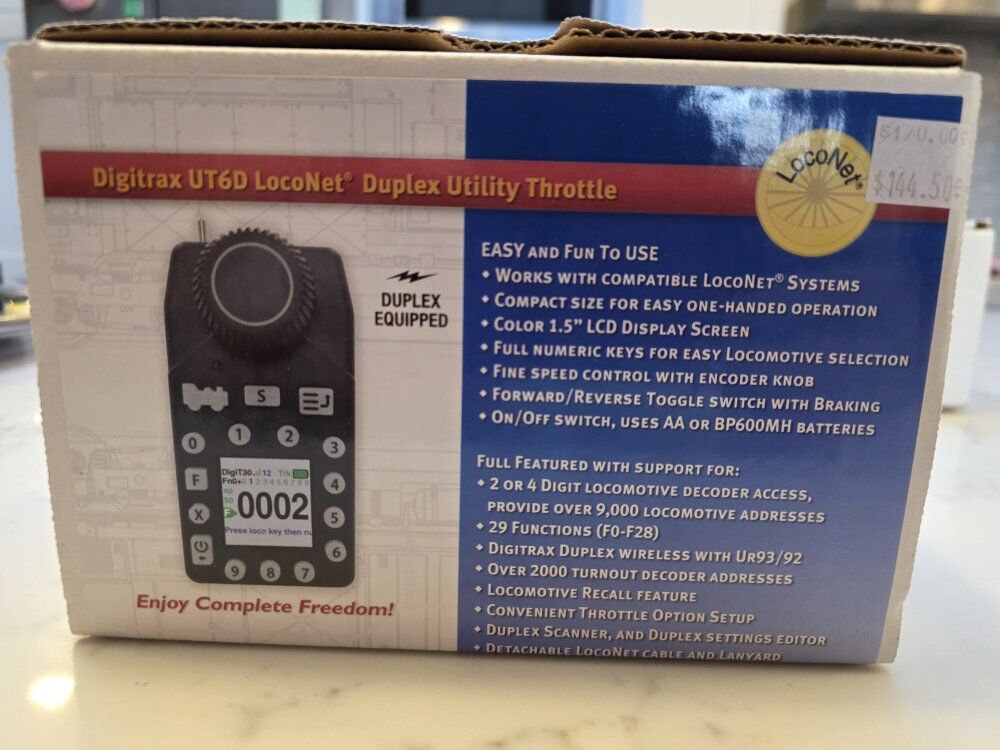 Digitrax Train Layout UT6D LocoNet Duplex Utility