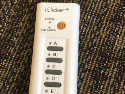 iClicker+ Student Response System Remote