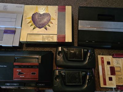 Broken/untested video game consoles for parts/repair