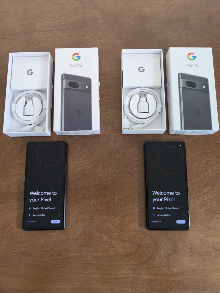 New Google Pixel 7a Phones