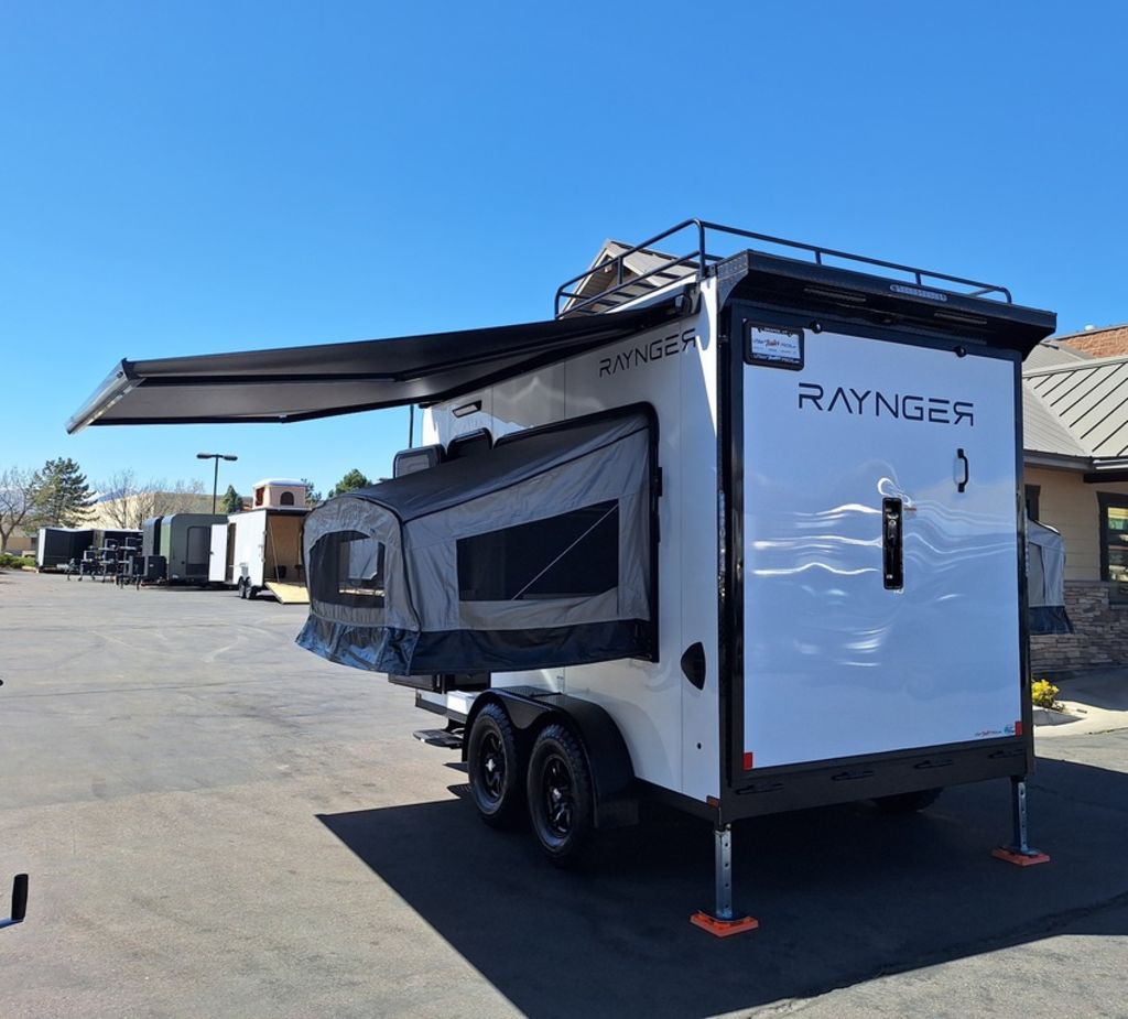 2026 Raynger RAYNGER 7x13 Off Road Toy Hauler Camper UTV/ATV Pkg, Insulated, A/C, Heat New