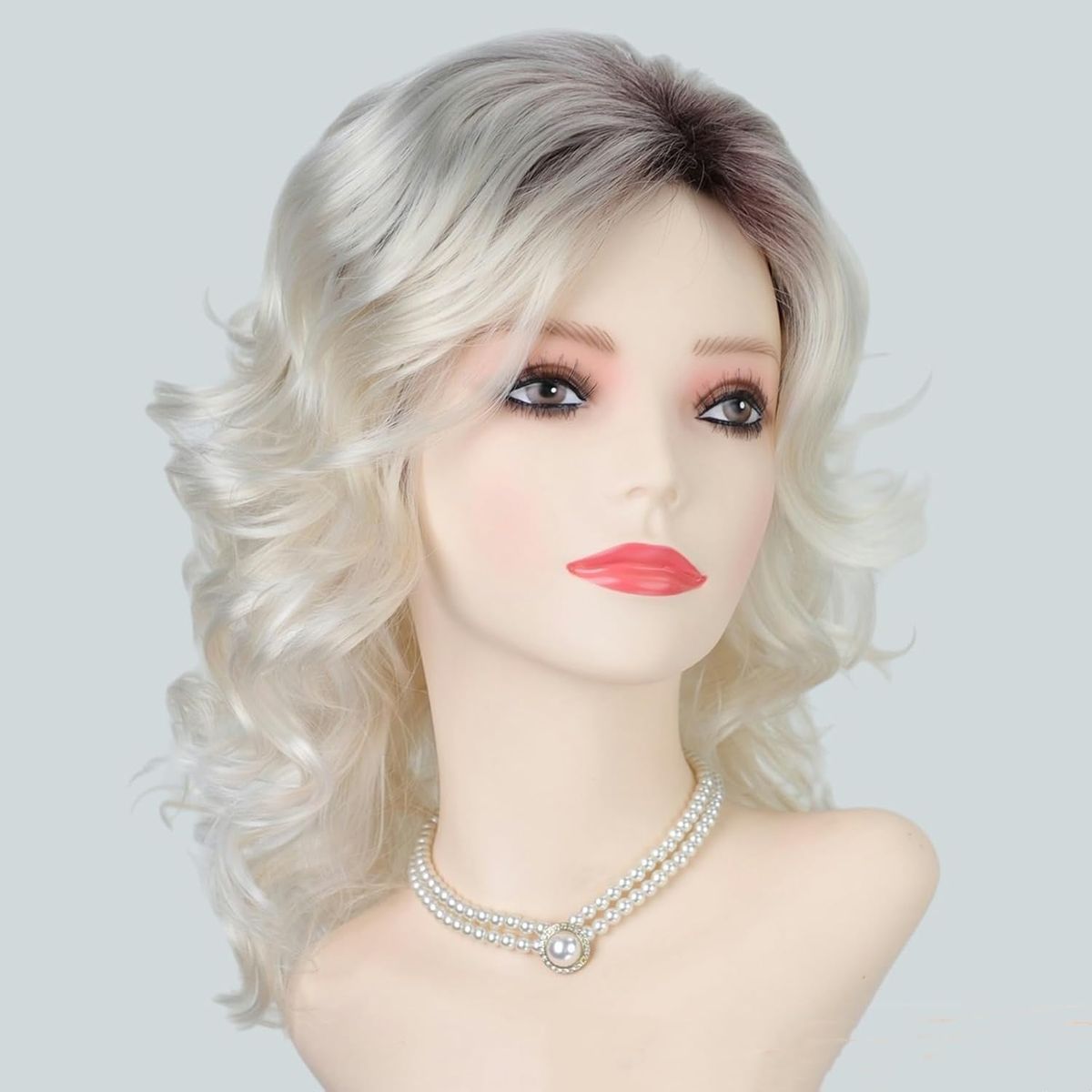 Blonde Curly Wig