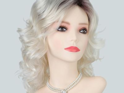 Blonde Curly Wig