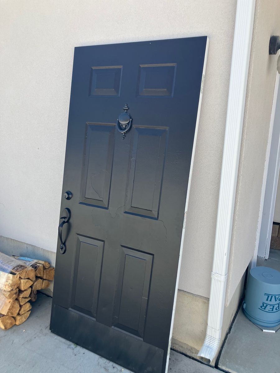 Exterior Metal Door