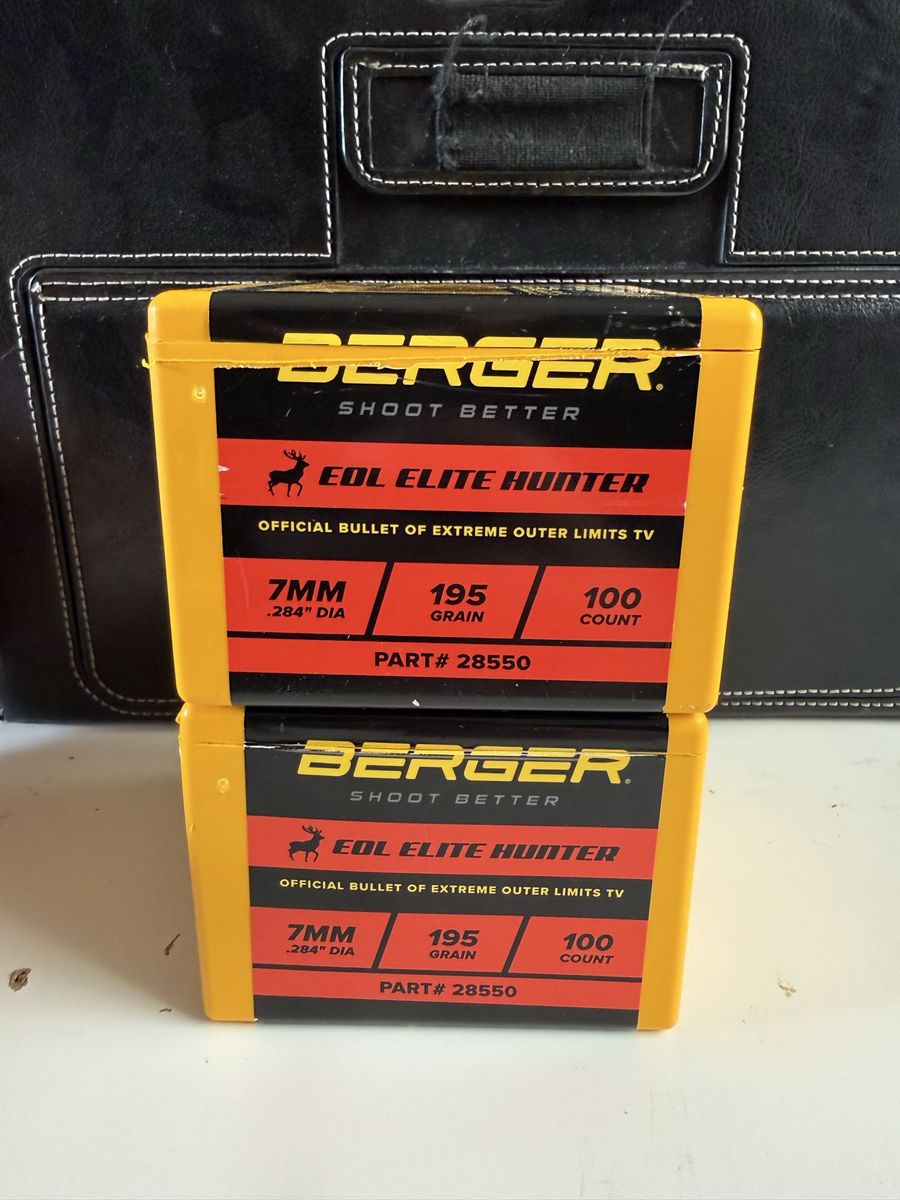 Berger 7mm 195 gr Bullets