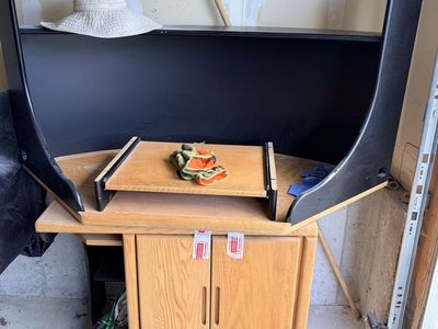 Free Solid Wood Desk / Office Furniture