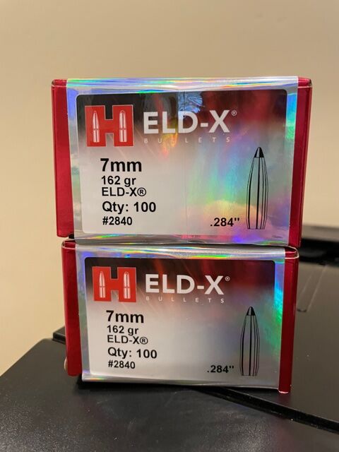 7mm 162 gr. ELD-X and ELD Match Bullets