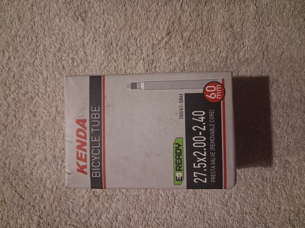 Kenda bicycle inner tube designed for 27.5-inch