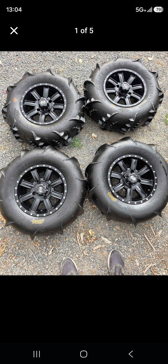 4x110 wheels with paddles