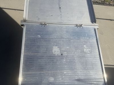 Folding Aluminum Loading Ramp for Truck/Trailer - Lightweight & Portable