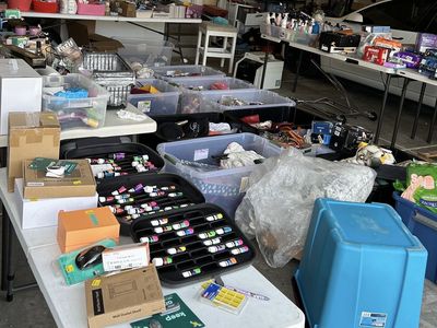 Garage sale Tuesday April 7