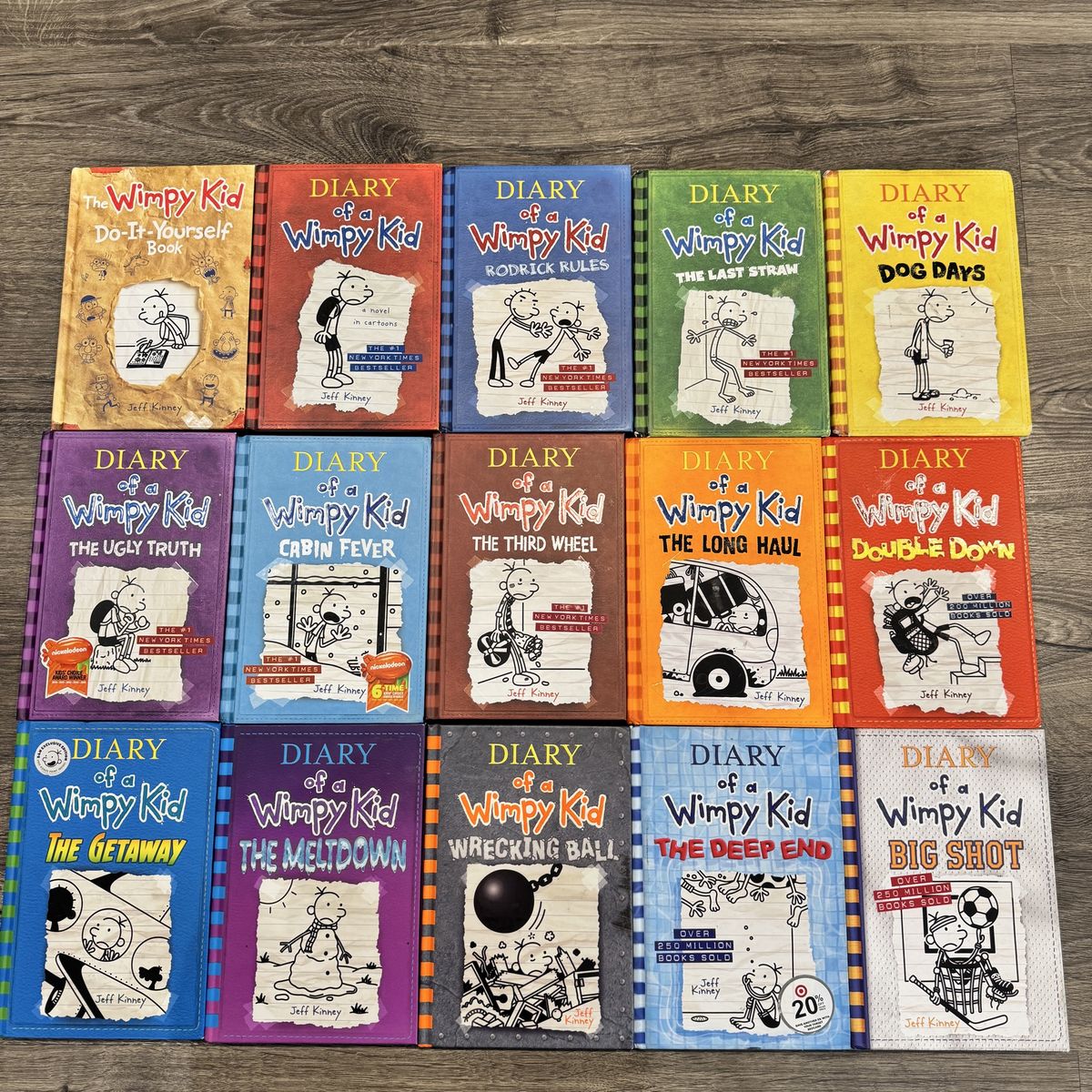 Diary of a Wimpy Kid Hardcover Books