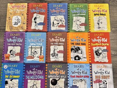 Diary of a Wimpy Kid Hardcover Books