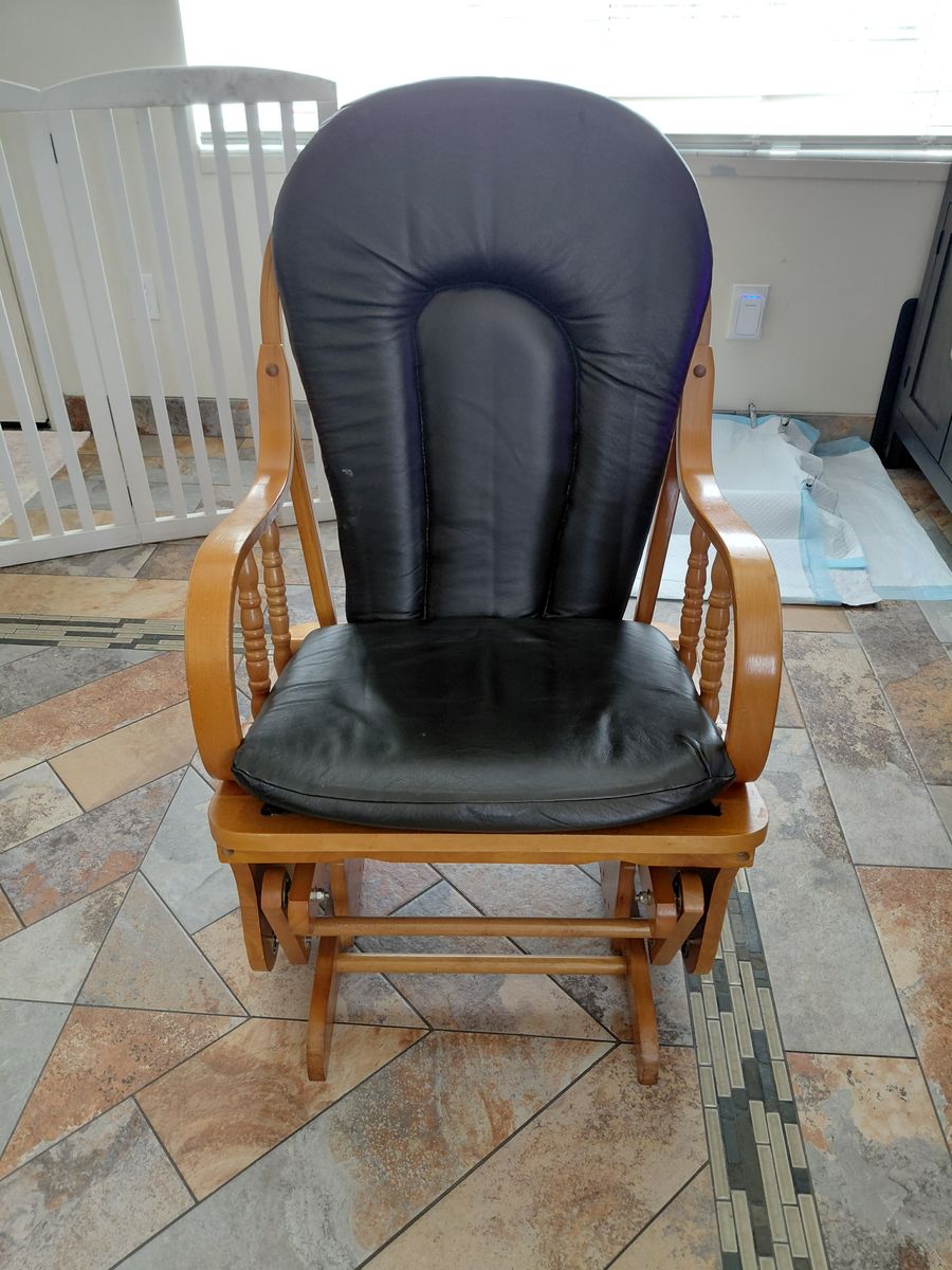 wooden rocker chair