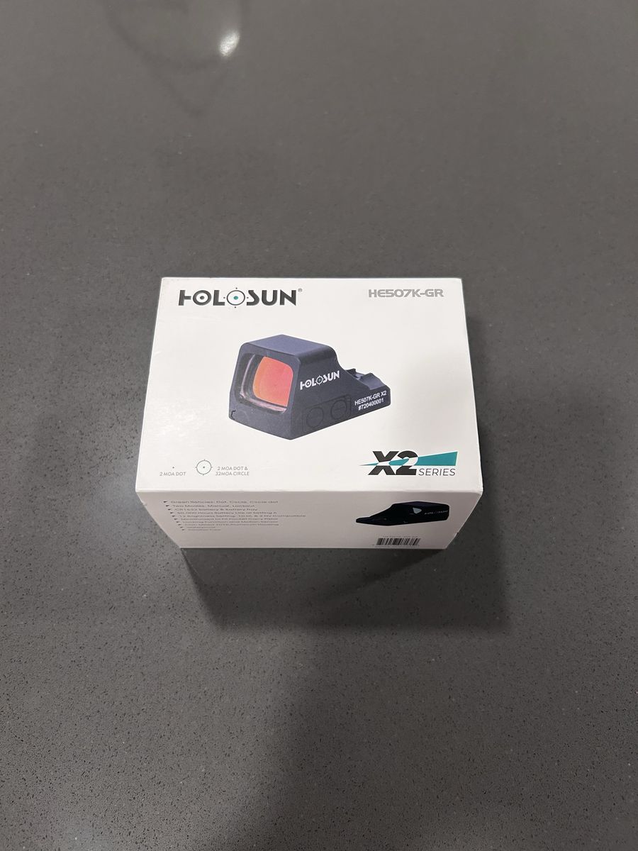 Holosun 507K X2 Series Green Dot