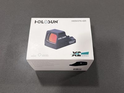 Holosun 507K X2 Series Green Dot