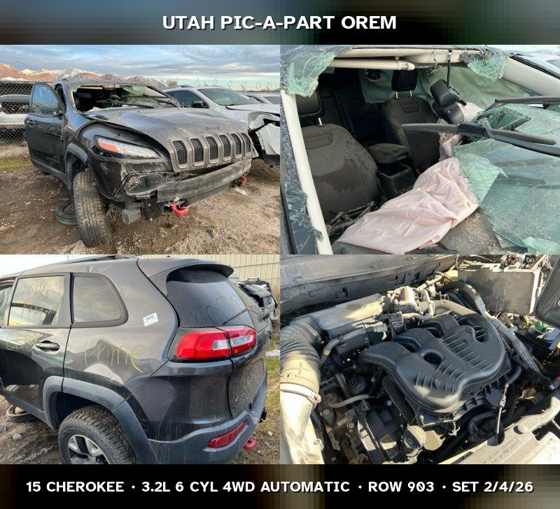 2015 Jeep Cherokee Parts - UTPAP Orem