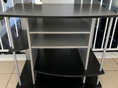 Black Desk / Entertainment Center $50 OBO