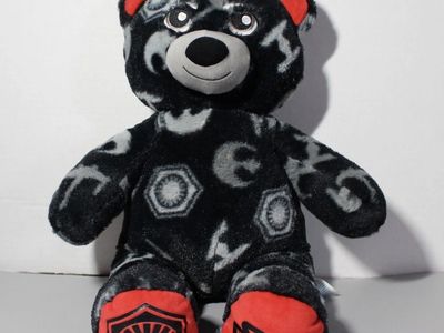 Build A Bear Plush Star Wars Reversible Light Side/Dark Side Stuffed Bear