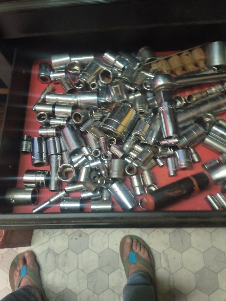 Assorted Mechanics Socket Set - Various Sizes & Types for Automotive & Home Repair