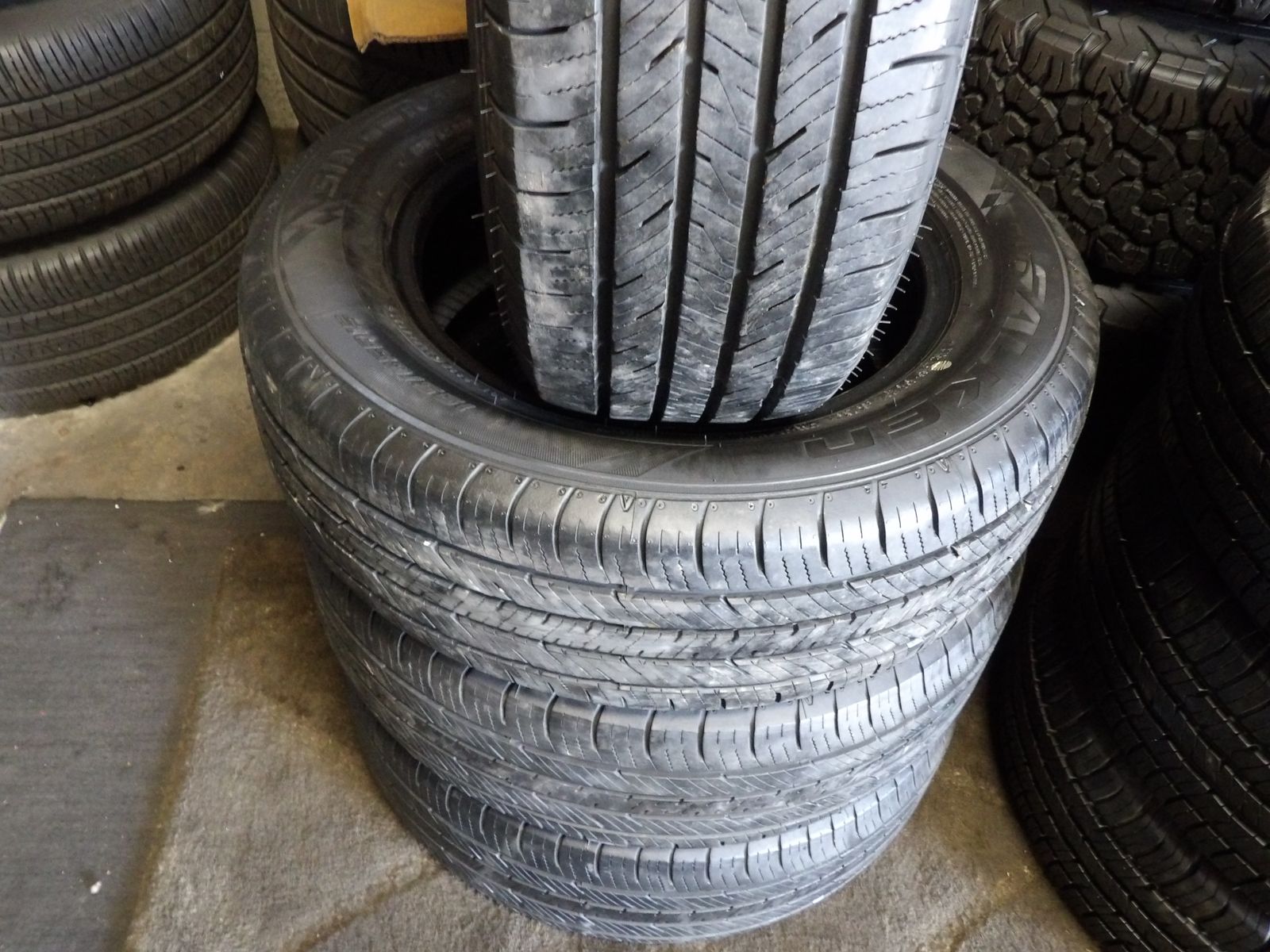 195/65R15 FALKEN SINCERA AS SET OF USED TIRES