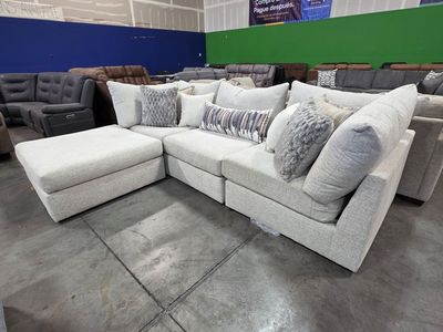 Warehouse Overstock 4pc Modular Sectional