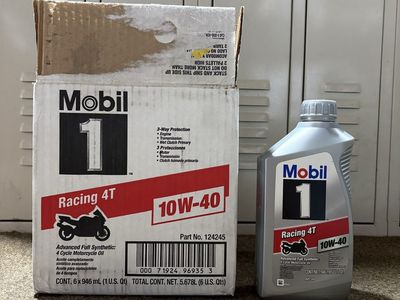 Mobil 1 Racing 4T Oil 5 quarts