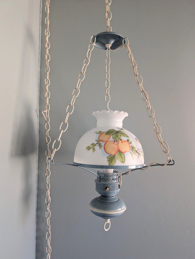 Vintage Cottage Core Swag Light
